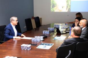 Representantes do Tecpar, da ONU e do Sebrae-PR discutiram parceria na cadeia produtiva de biogás