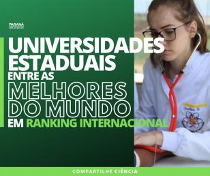 Universidades Estaduais aparecem entre as melhores em ranking internacional