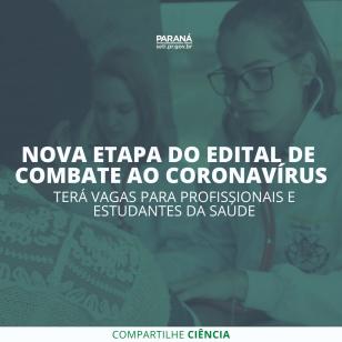 Nova chamada pública tem vagas para profissionais e estudantes da saúde