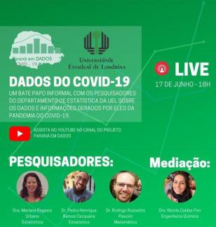 Professores do CCE analisam números da COVID-19 no país