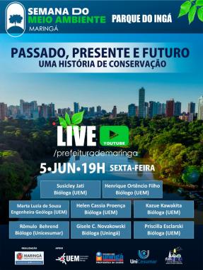 Professores e pesquisadores participam de live no Dia do Meio Ambiente