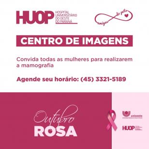 Huop oferece exame de mamografia gratuito