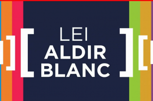 Cartaz da lei Aldir Blanc 