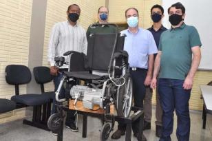 Cadeira de rodas motorizada inovadora é patenteada por pesquisadores da UEL