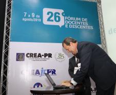 Seti firma acordo de cooperação com Crea-PR