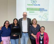 Municípios das regiões Norte e Norte Pioneiro recebem notebooks do Talento Tech