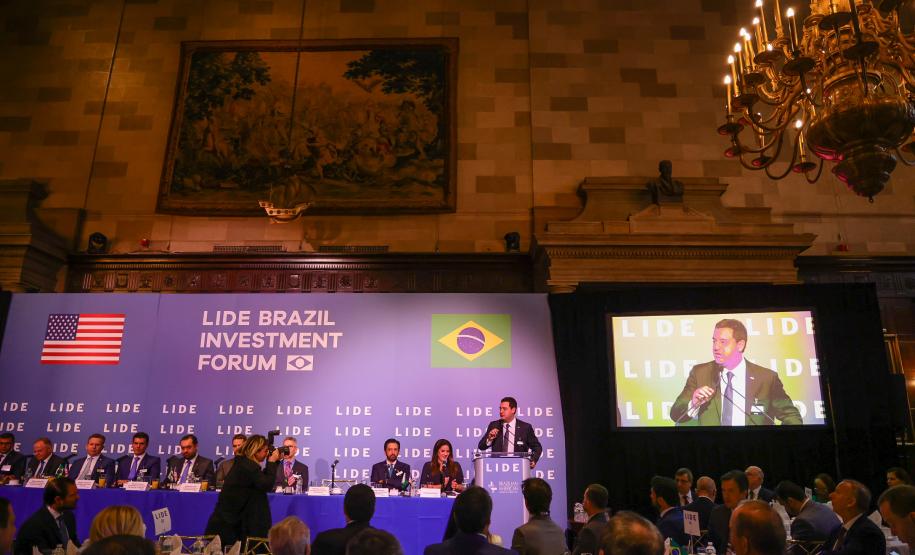 Governador destaca potencialidades do Estado para atrair investidores em Nova York