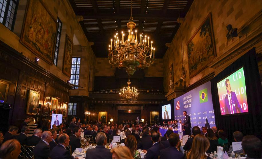 Governador destaca potencialidades do Estado para atrair investidores em Nova York