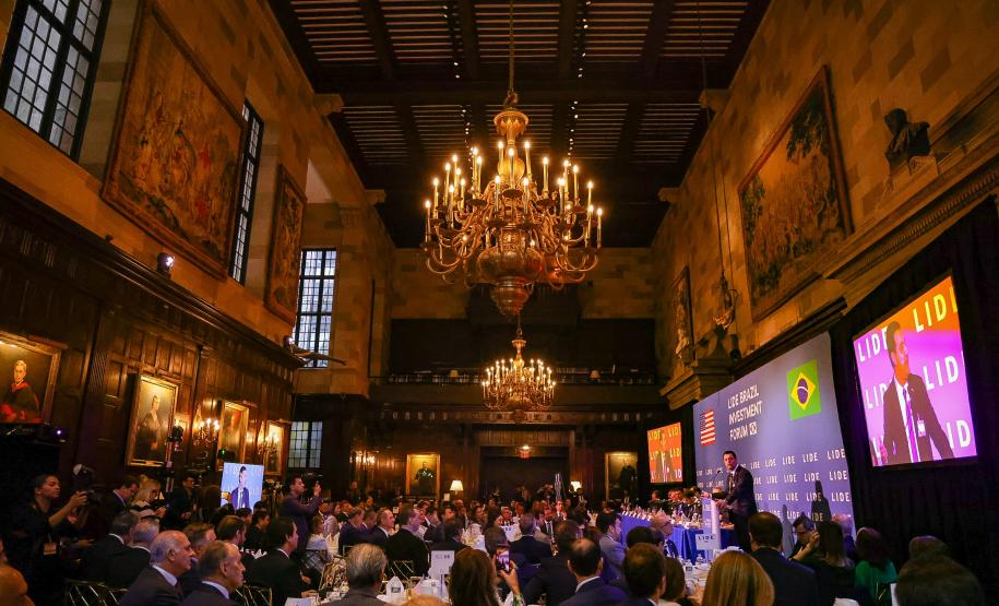 Governador destaca potencialidades do Estado para atrair investidores em Nova York