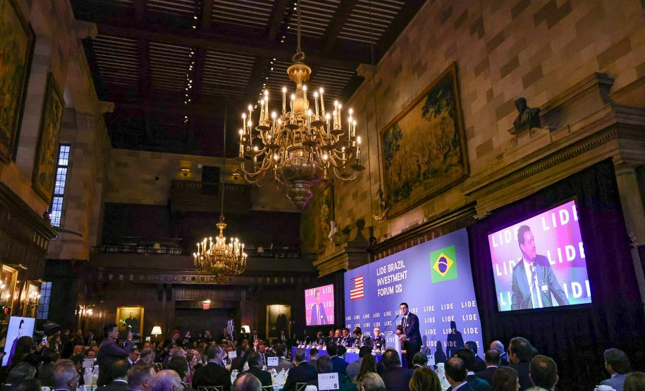 Governador destaca potencialidades do Estado para atrair investidores em Nova York