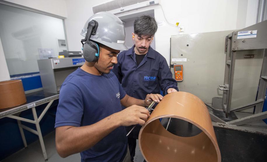 Tecpar avalia qualidade dos produtos de saneamento básico para empresas do setor