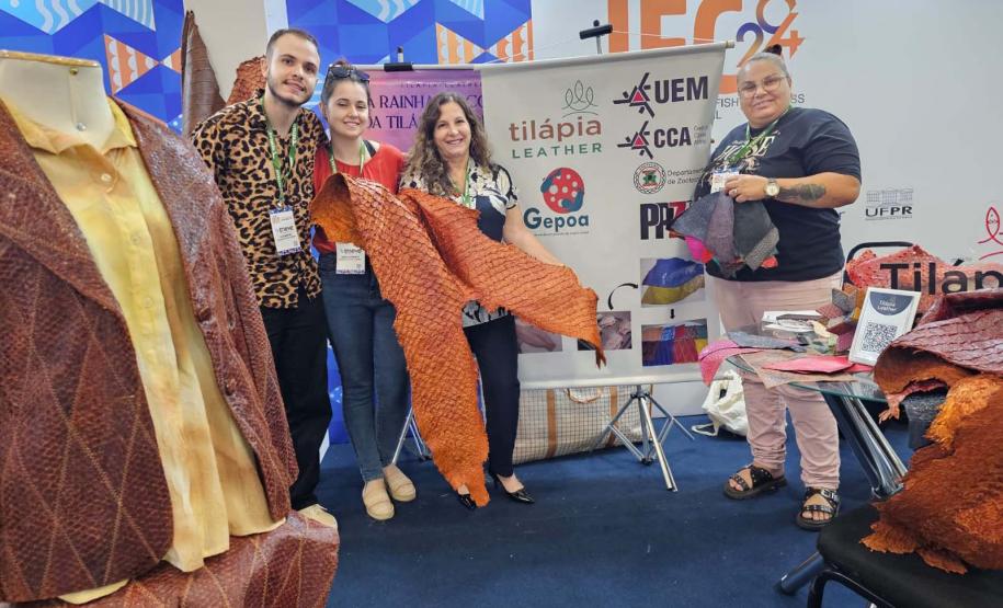 Tilápia vira vestuário, material hospitalar e suplemento alimentício em laboratório da UEM